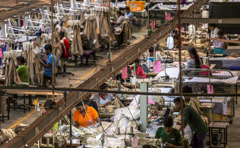 Sri Lanka garment factory