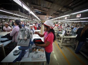 Cambodia garment factory
