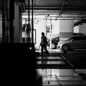 Cleaner migrant worker