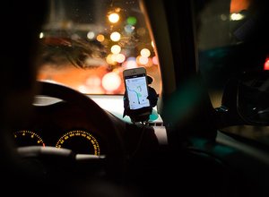 Uber app