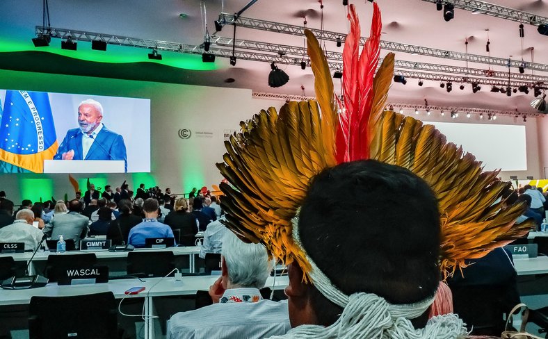 COP30 Belem Brazil Indigenous audience Lula da Silva