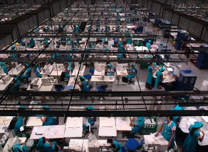 Garment factory, Sri Lanka