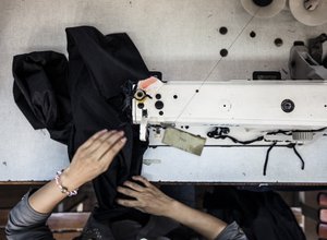 Garment factory worker Vietnam