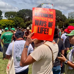 Indigenous Peoples protest Brasilia Brazil 2025