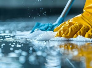Cleaning floors