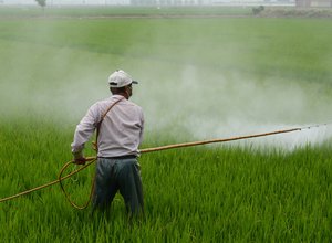 Riego pesticidas