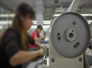 Garment factory worker