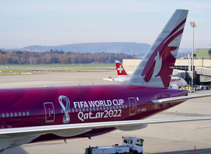 Qatar World Cup 2022 plane