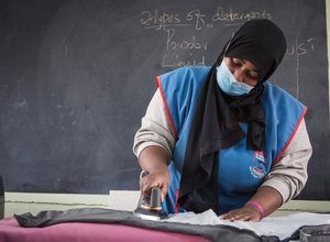 Domestic worker undertakes training in Kenya before going to Gulf region for work